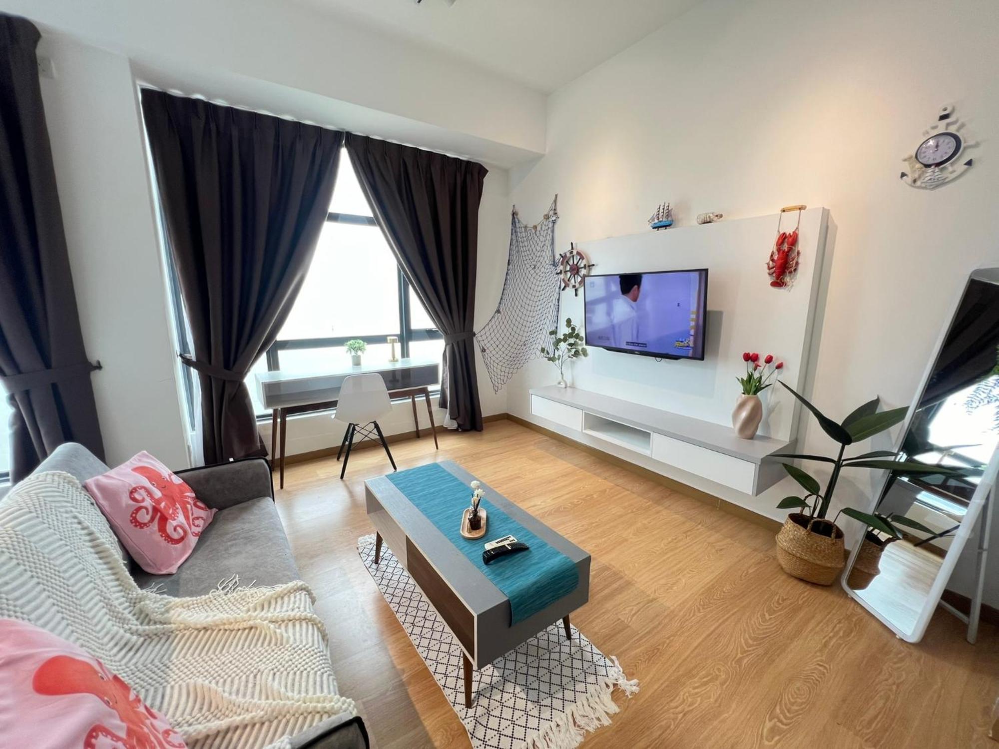 Oceanbay2 Seaview 6Pax Studio Netflix A-18-12 Kuantan Exterior photo